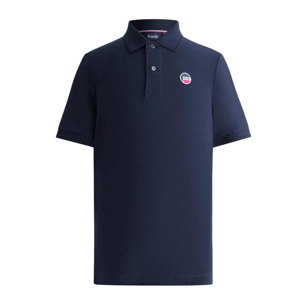 Fusalp Herren Blau - Elbin Kurzarm-Poloshirt - Tops - Xl
