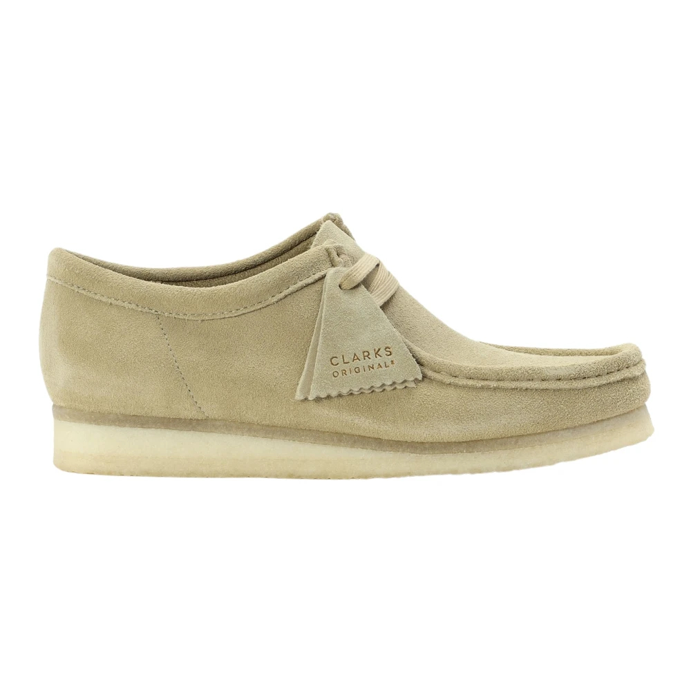 Clarks - Maple Wallabee Suede Schuhe - Shoes - Herren - Beige - 36 Eu