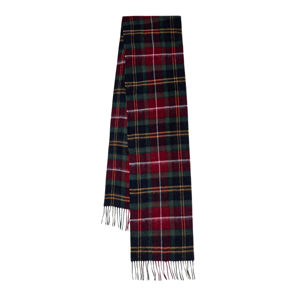 Barbour Herren Grün Schal Cashmere Kariert - Bild 8
