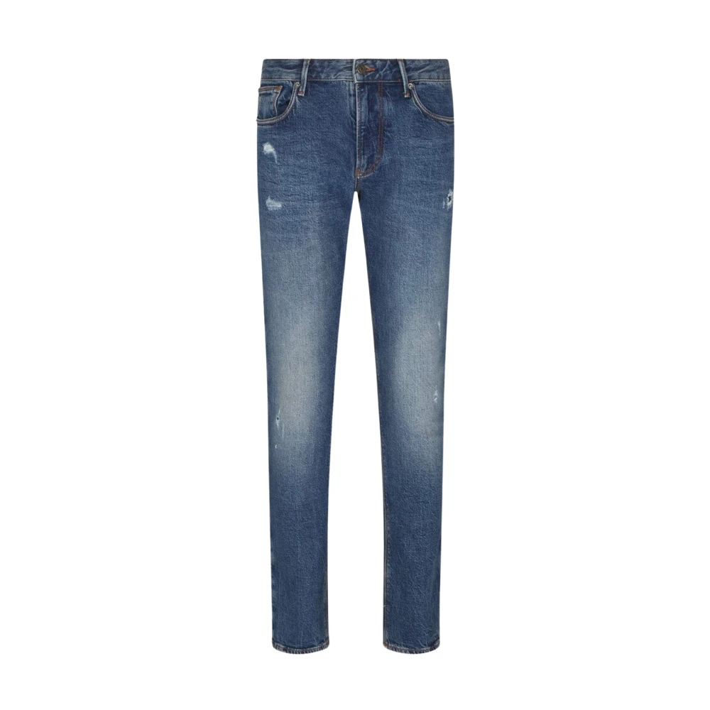 Emporio Armani Herren Blau - Slim Fit Denim E Jeans - Jeans - W29