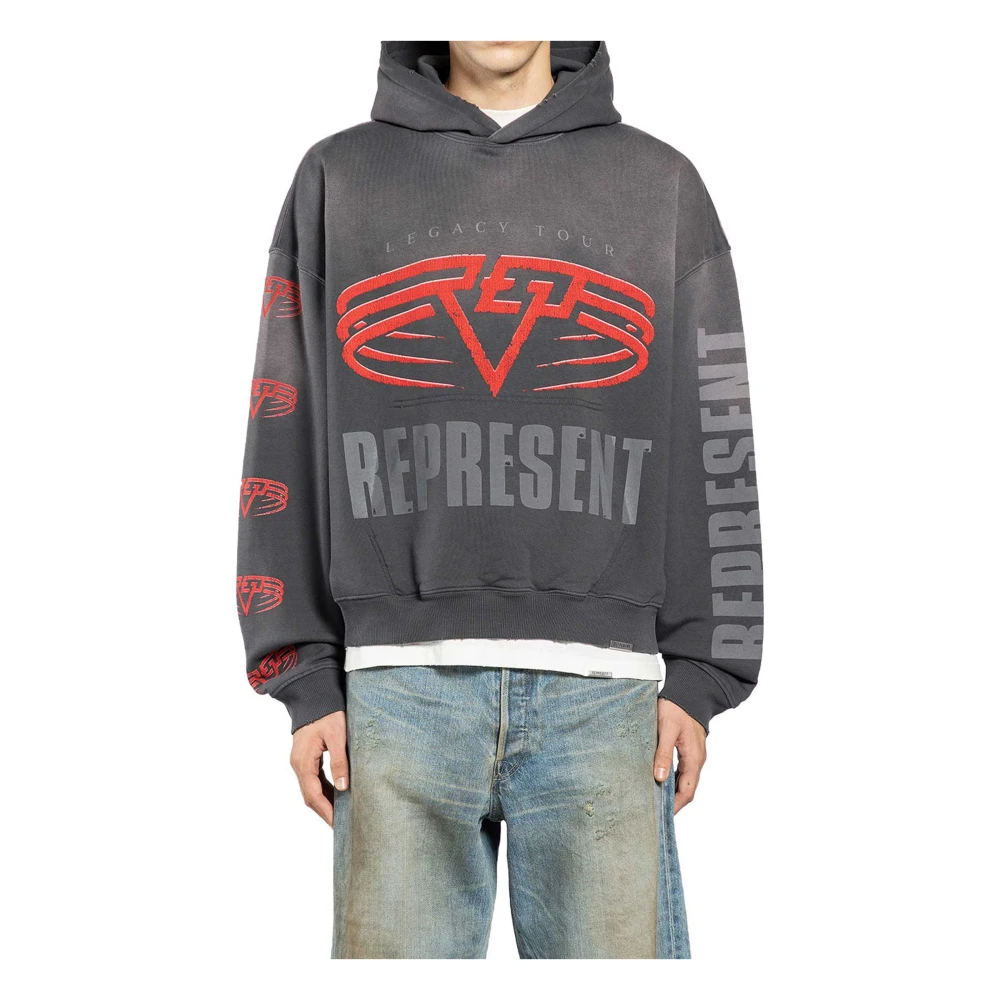 Represent - Reversible Living Legacy Tour Hoodie - Sweatshirts & Hoodies - Herren - Grau - S - Bild 6