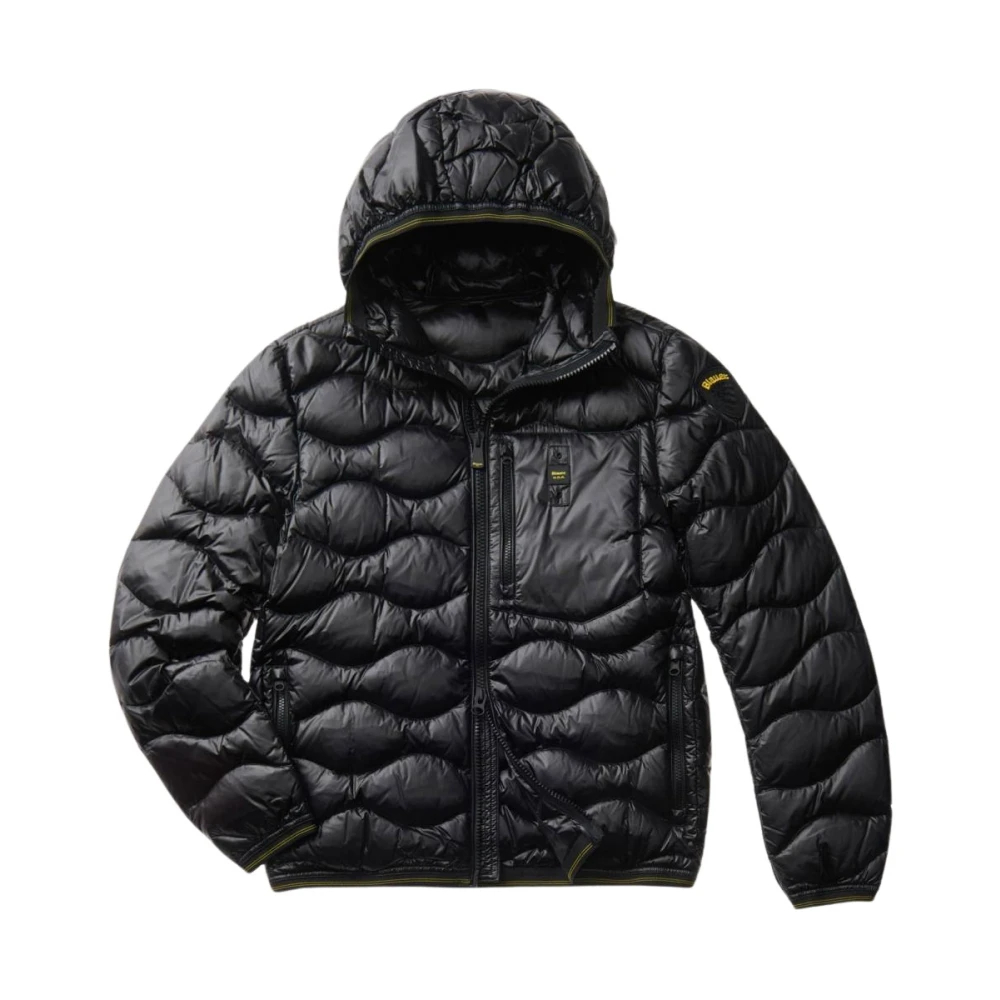 Blauer Herren Schwarz - Kurze- Gesteppte Daunenjacke - Jackets - K - 2XL