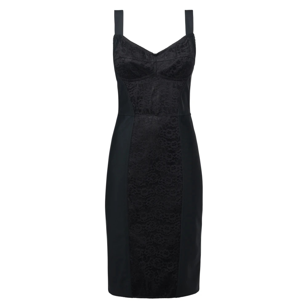 Dolce & Gabbana Damen Schwarz - E Kleider Und Jumpsuits - Dresses - K - S