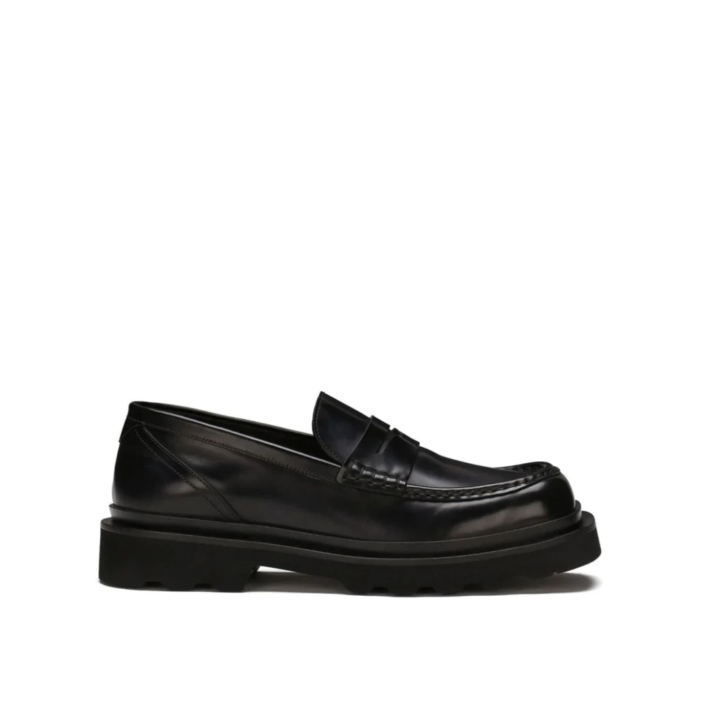 Dolce & Gabbana Herren Schwarz - Stylische Loafers Für Männer - Shoes - K - 45 Eu