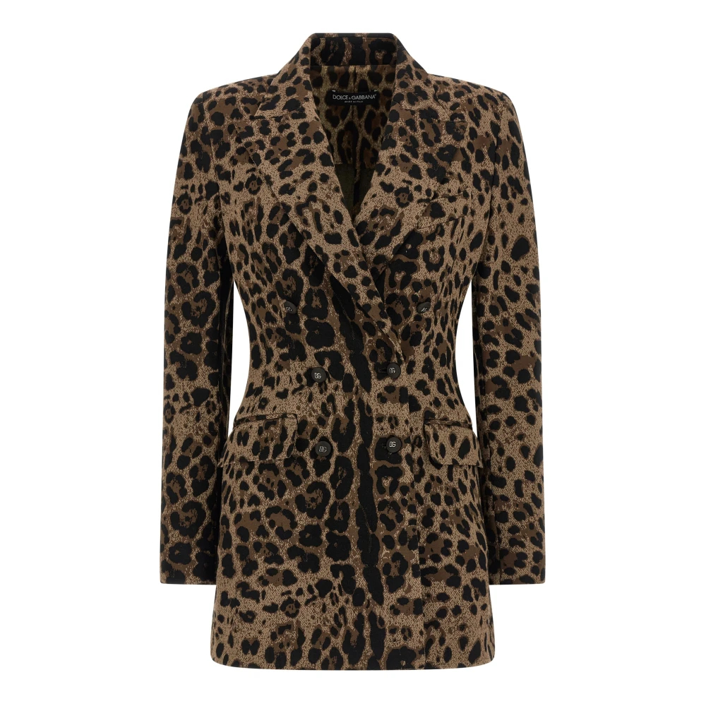 Dolce & Gabbana Damen Multicolor - Turlington Doppelreihiger Blazer - Jackets - Mehrfarbig - M