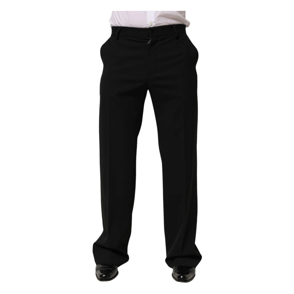 Dolce & Gabbana Herren Schwarz - Anzughosen - Trousers - K - S