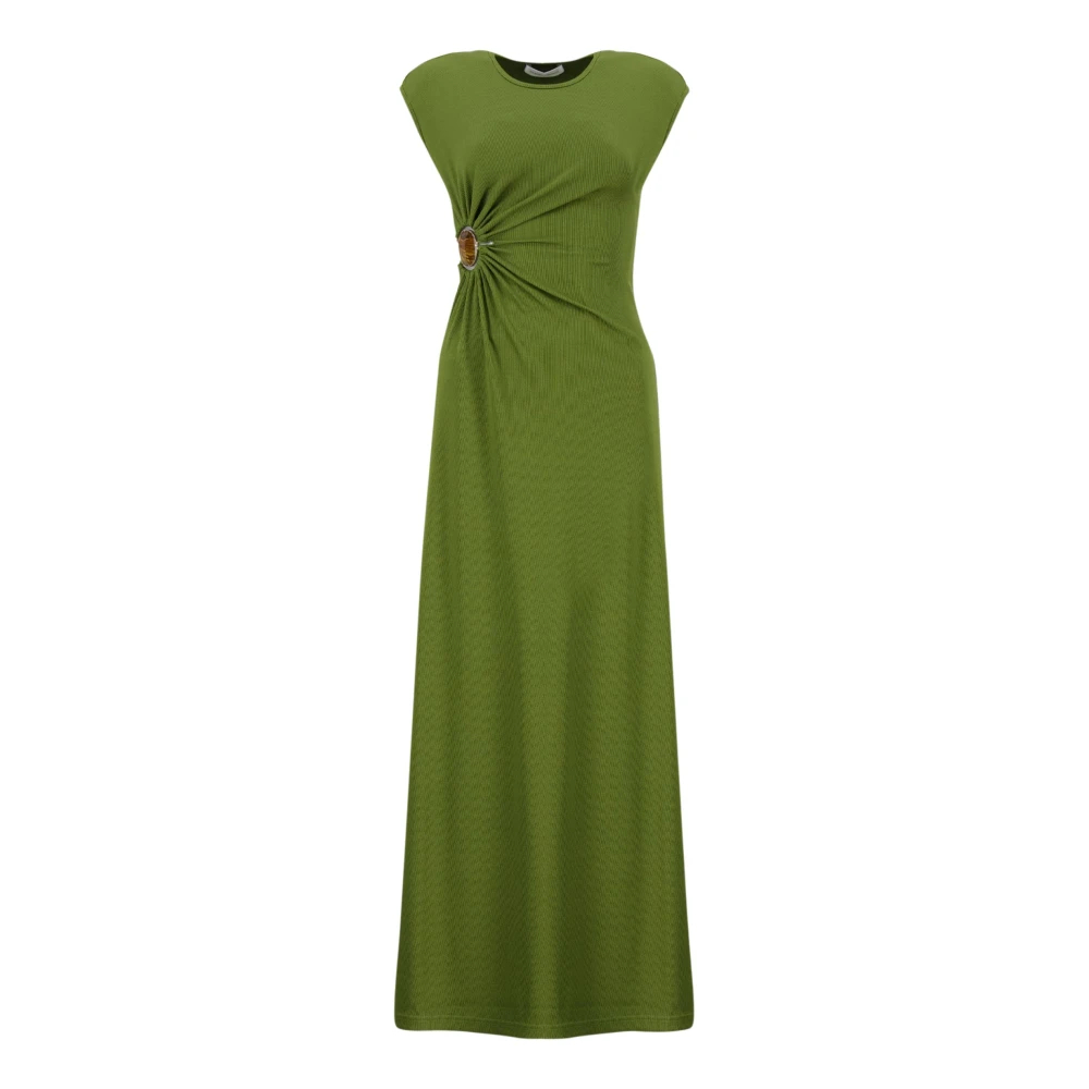 Christopher Esber - Ruched Maxi Dress - Dresses - Damen - Grün - 2XS