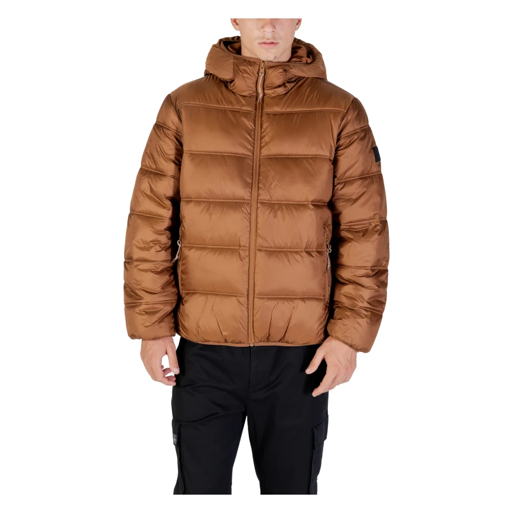 Tommy Jeans Herren Braun Winterjacke Dm0dm22044 Regular Fit - Bild 4