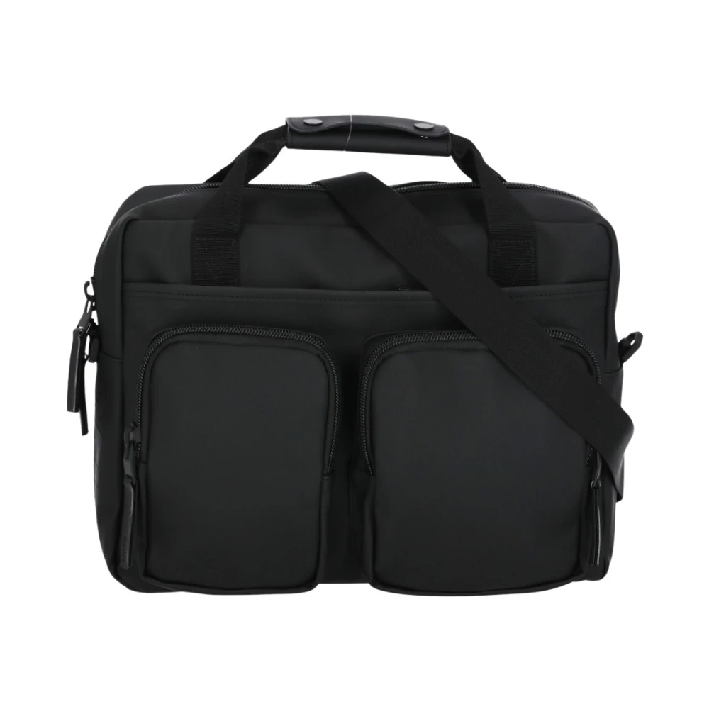 Rains Unisex Noir Schultertasche Texel Tech - Bild 3