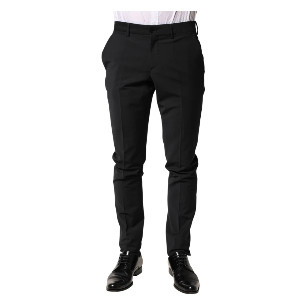 Dolce & Gabbana Herren Schwarz - Anzughose - Trousers - K - Xs