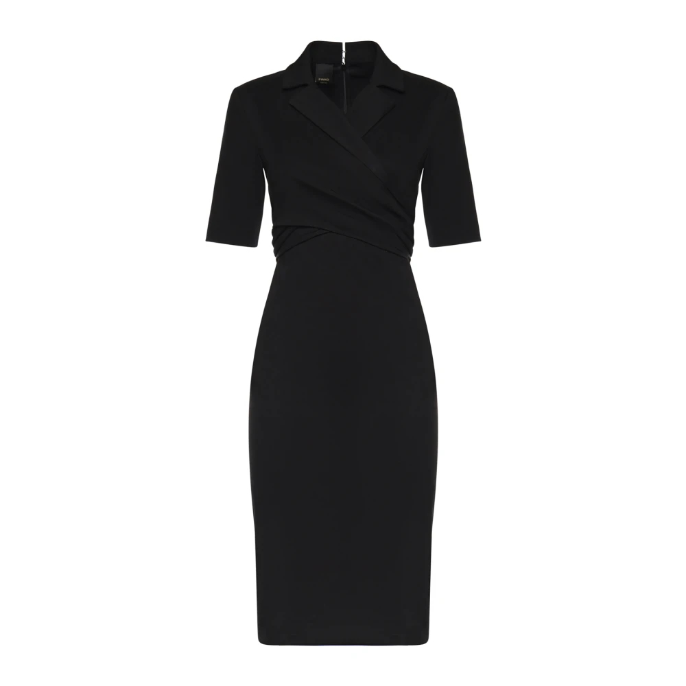 Pinko Damen Schwarz - Allyson Dress - Dresses - K -L