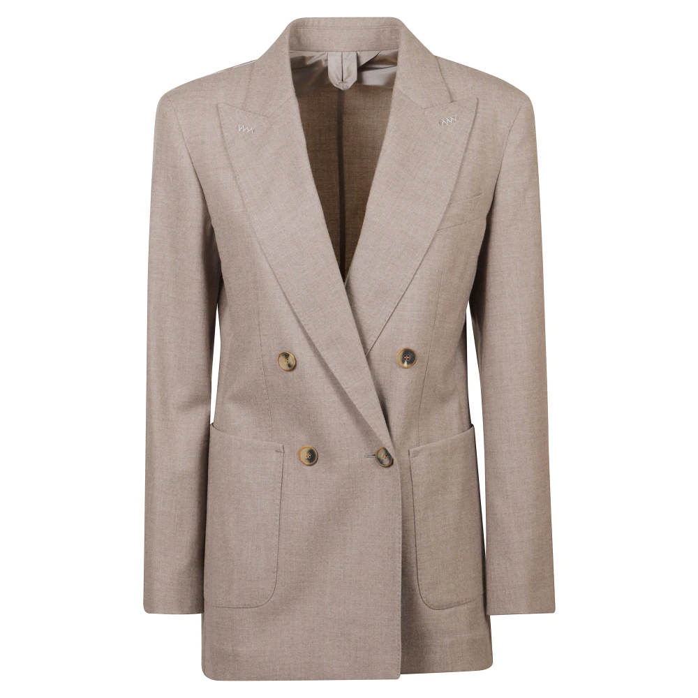 Max Mara - Harald Blazer - Jackets - Damen - Beige - S