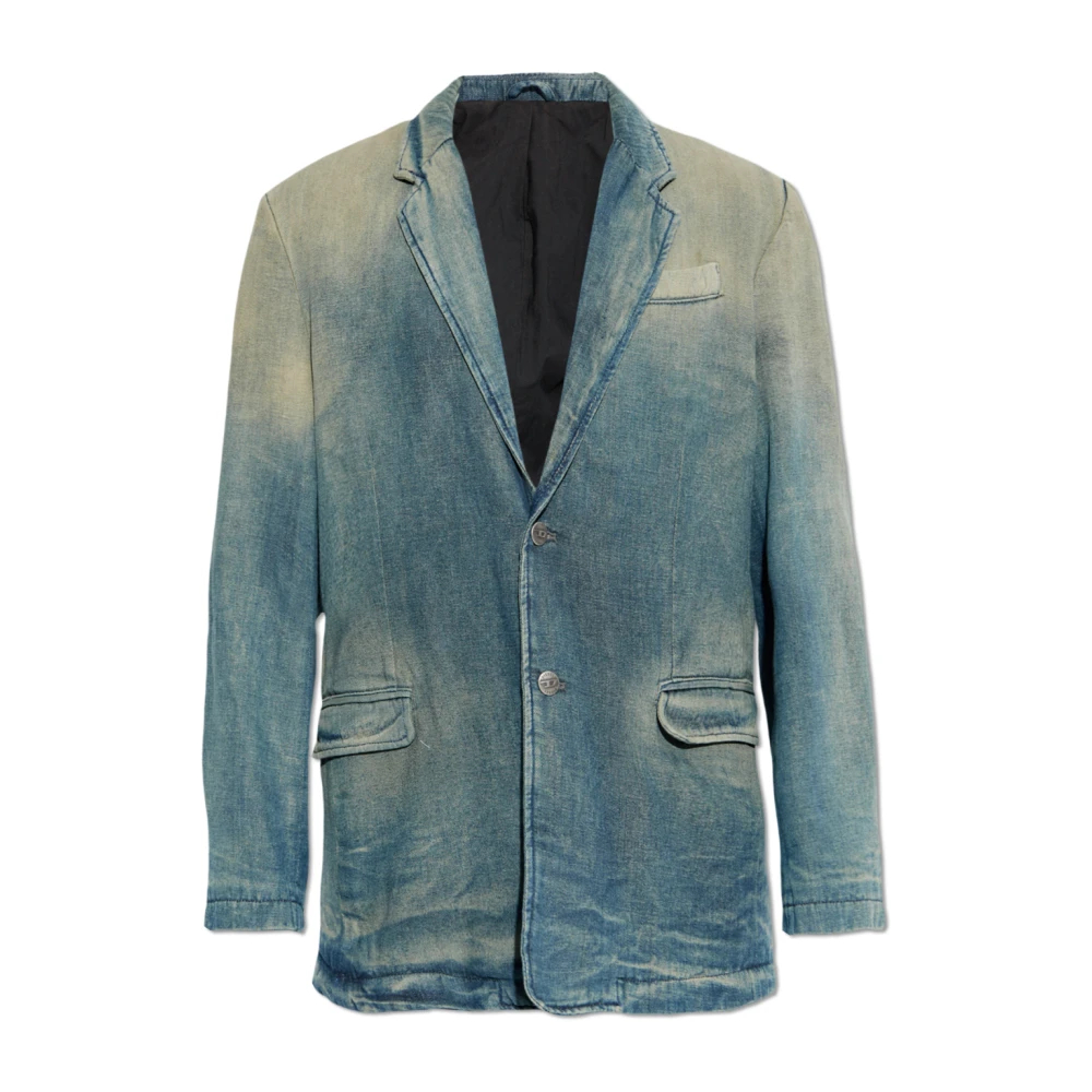Diesel Unisex Blau - Denim Blazer - Jackets - 2XL