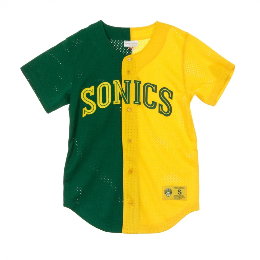 Mitchell & Ness Herren Grün - Kurzarmshirt - Tops - Xl