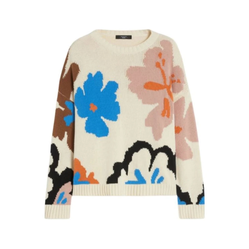 Weekend Max Mara Damen Multicolor - Rundhalspullover - Knitwear - Mehrfarbig - S