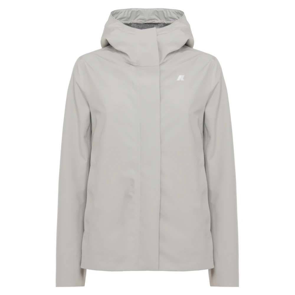 K-Way Damen Beige - Kapuzenjacke - Jackets - L