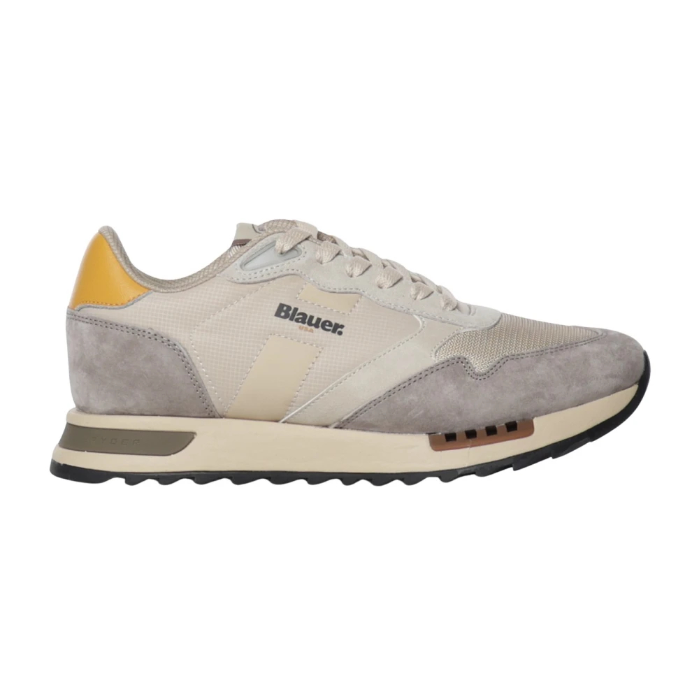 Blauer USA - Herren - Sneaker - 43 - Taupe - Leder - Bild 4
