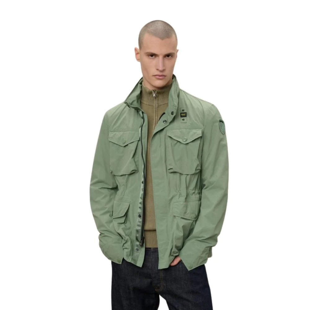 Blauer Herren Grün - Bedspreads - Jackets - M