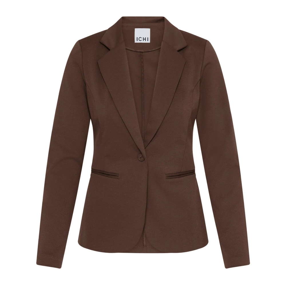 Ichi Damen Kurzblazer Braun Gr. Klein - Bild 5