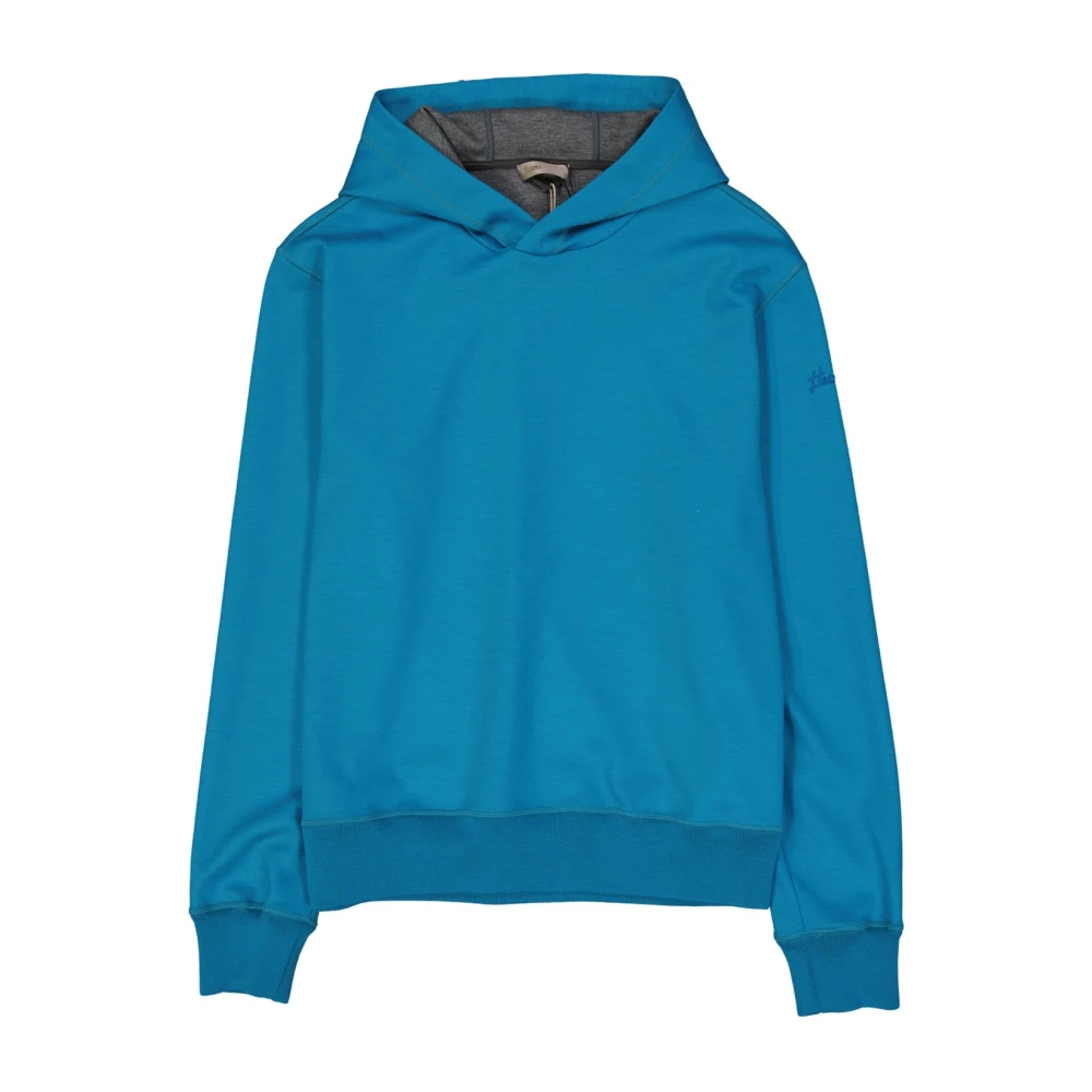 Herno Herren Blau - Kapuzenpullover - Sweatshirts & Hoodies - L
