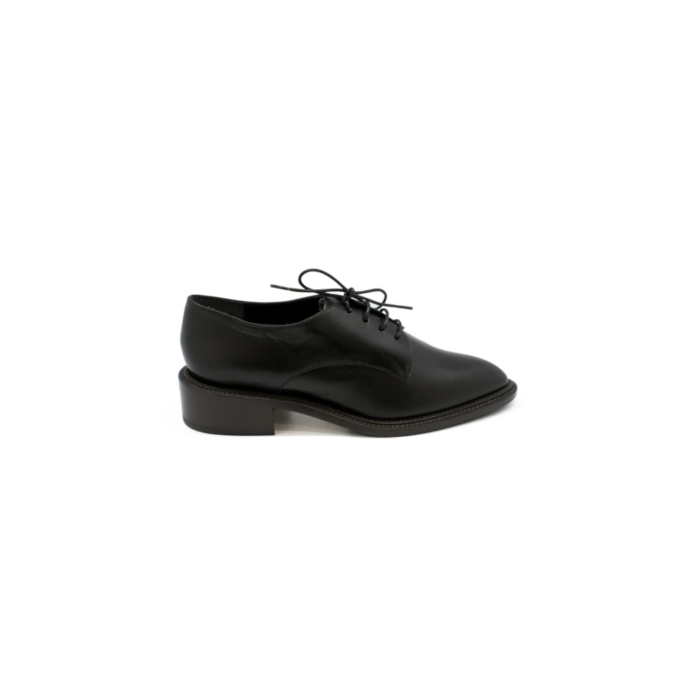 Walter Steiger Damen Schwarz - Schnürschuh - Shoes - K - 39 Eu