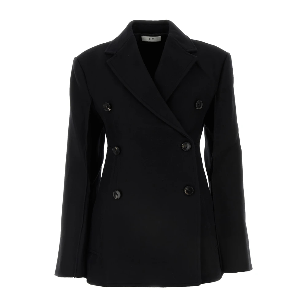 Co Damen Schwarz - Blazers - Jackets - K -Xs