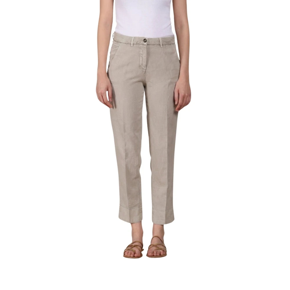 Mason's Damen Grau - New York Carrot Chino Hose - Trousers - 2XL