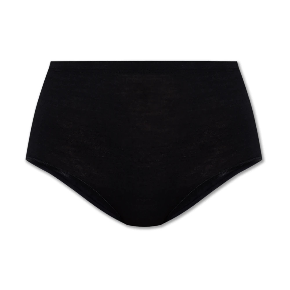 Hanro Damen Schwarz - Woolen Silk Maxi Slips - Underwear - K - L