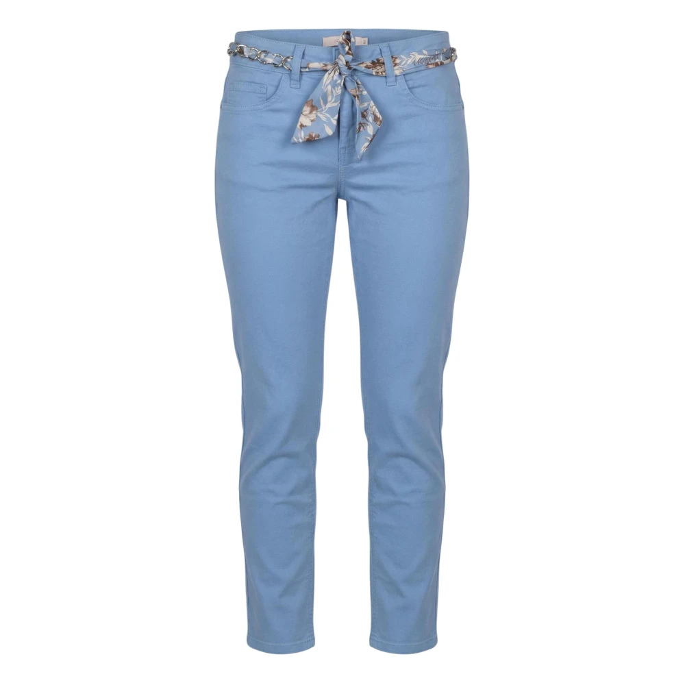 Liu Jo Damen Blau - B.up Ideal Reg.w. - Trousers - W27
