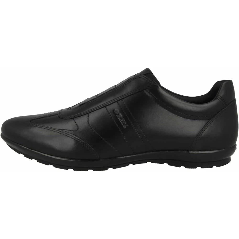 Geox Herren Schwarz U74a5c Schuhe Symbol - Uomo Symbol C Black Echtleder Atmun... - Bild 5