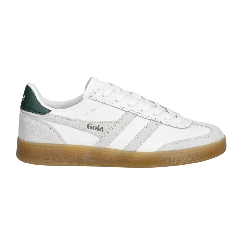 Gola, Damen, Sneakers, Viper Leather Trainer, Weiss, Grün, (40) - Bild 3