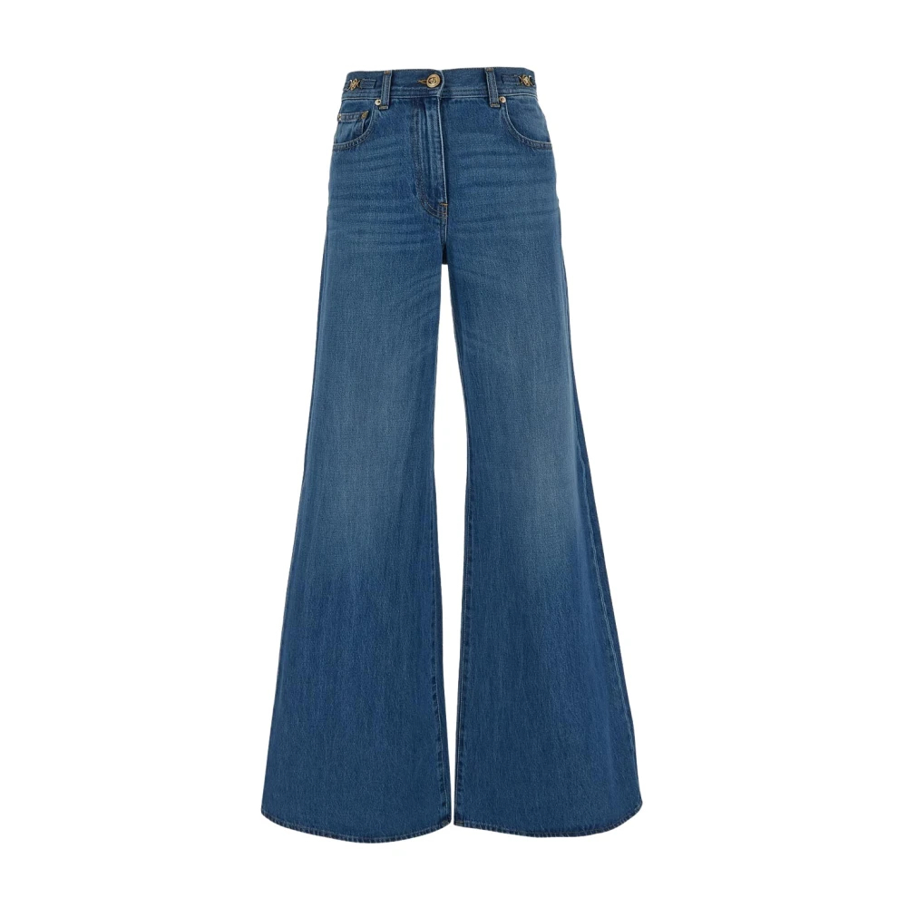 Versace Damen Blau - Flared Jeans - Jeans - W28