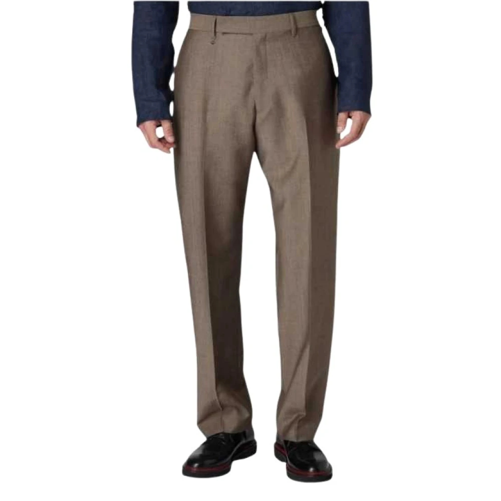 Paul Smith Herren Braun - Moiré Anzughose - Trousers - W34