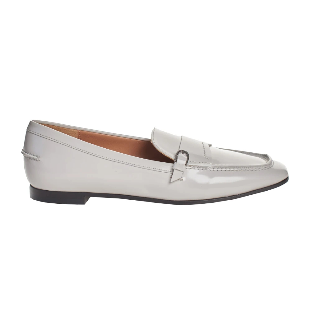 Emporio Armani Damen Weiß - Lackleder-Loafer - Shoes - 37 Eu