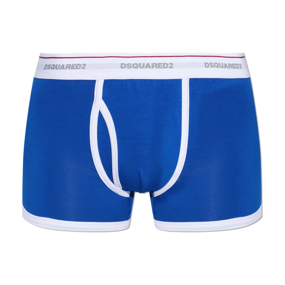 Dsquared2 Herren Blau - Logo Boxers - Underwear - 2XL