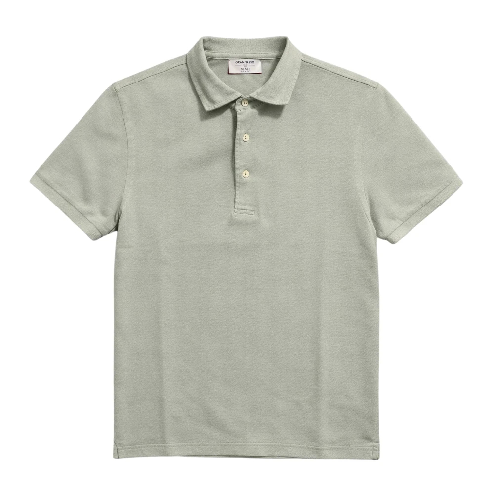 Gran Sasso Herren Grau - Classic Polo - Tops - L