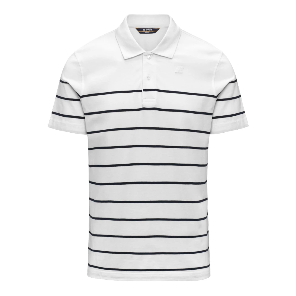 K-Way Herren Weiß - Layo Polo - Tops - M