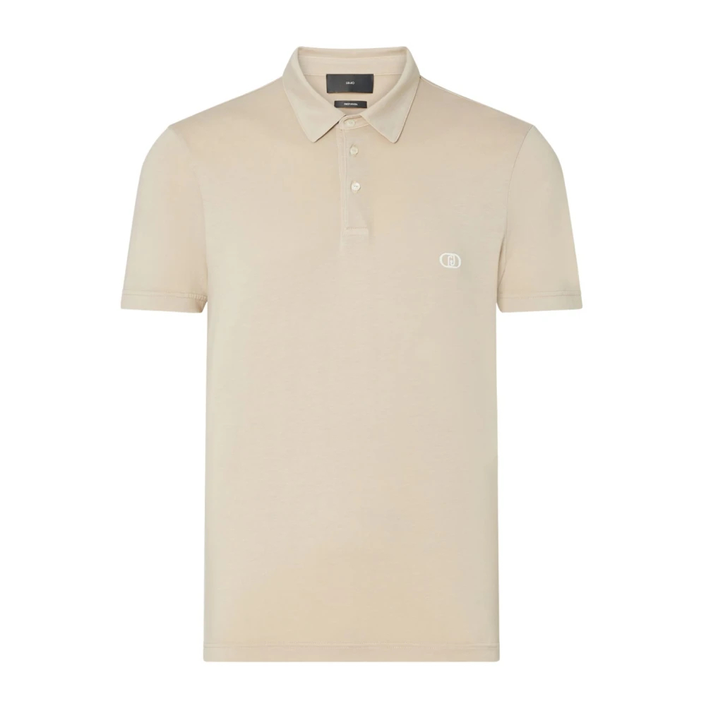 Liu Jo Herren Beige - Polo Lyocell - Tops - S