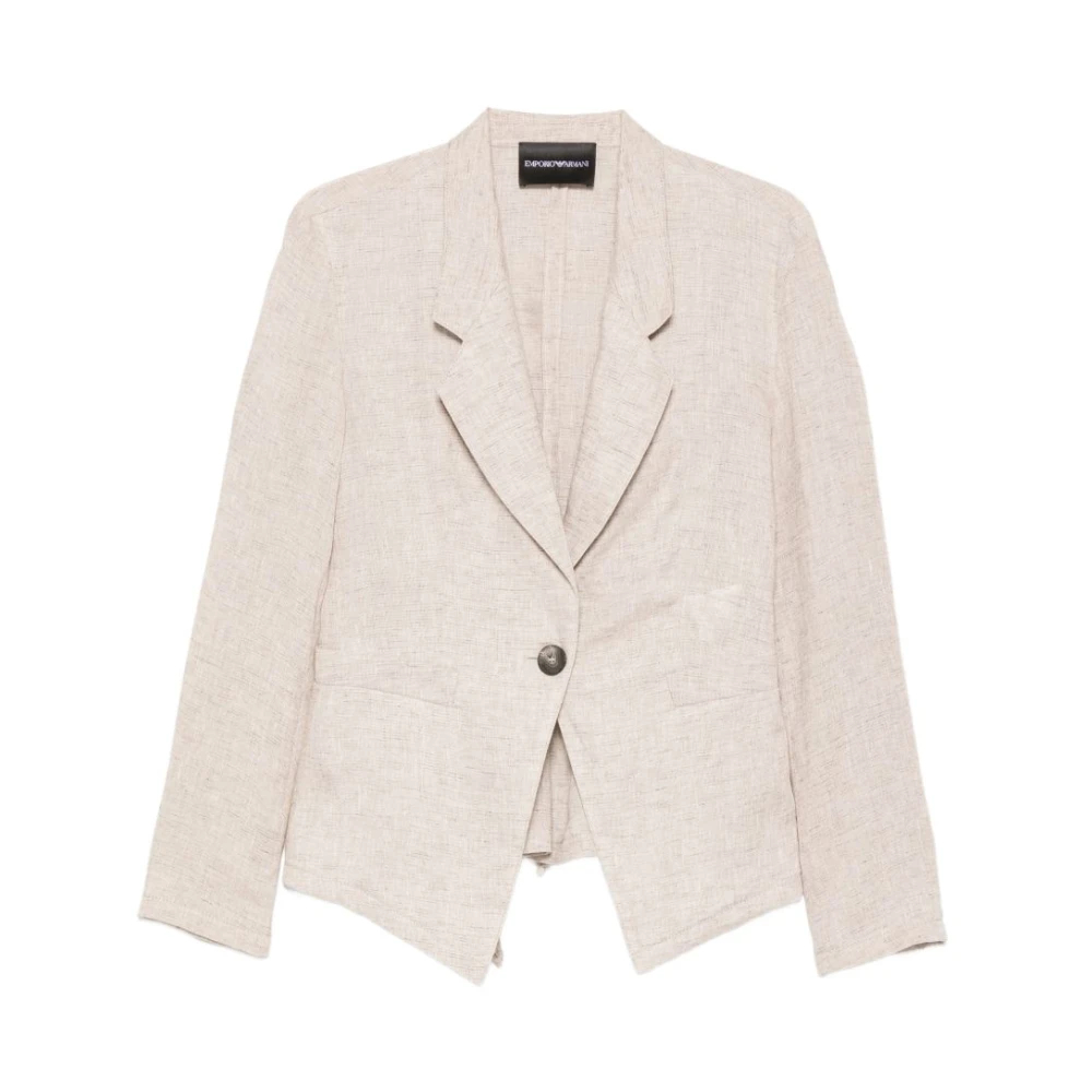 Emporio Armani Damen Beige - Blazer - Jackets - L