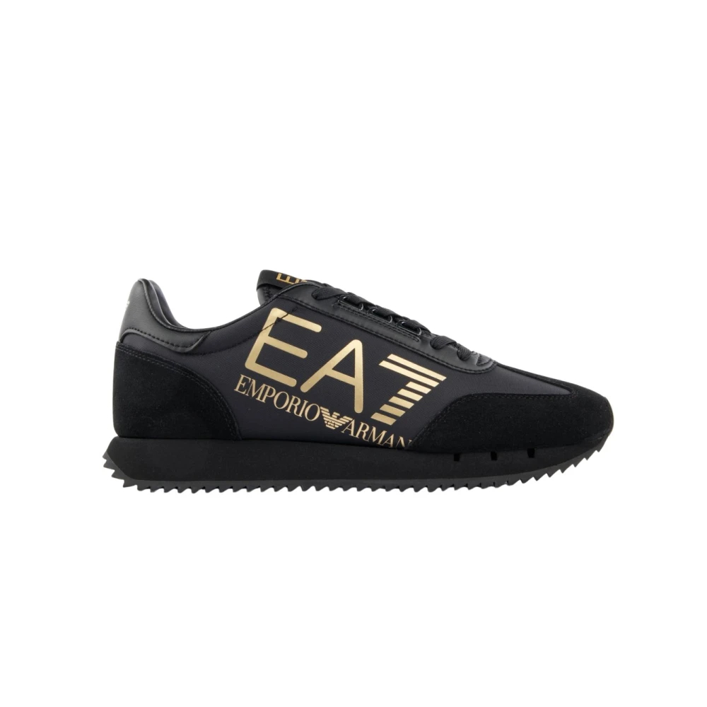 Emporio Armani Ea7 Herren Schwarz - Sneakers - Shoes - K - 45 Eu