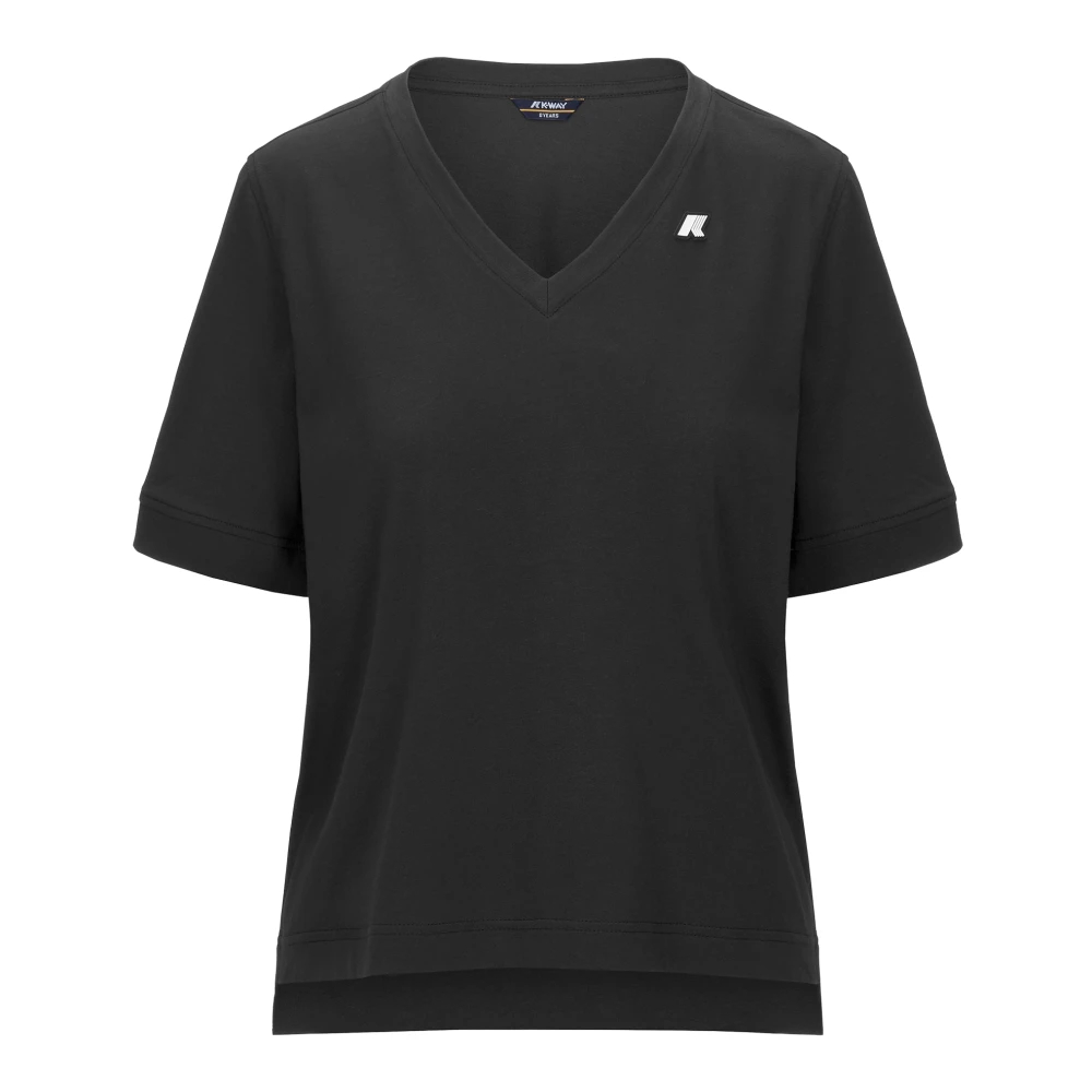 K-Way Damen Schwarz - Leda Jersey - Tops - K - Xs