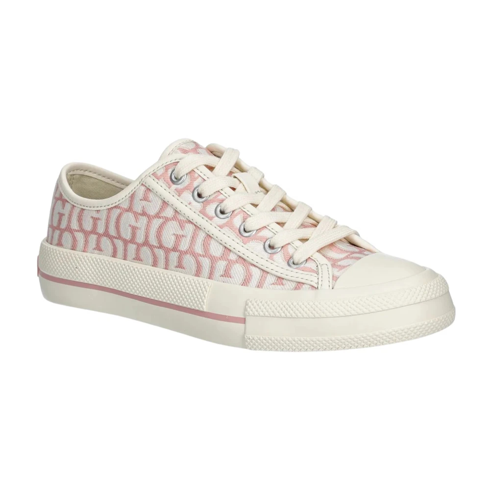 Guess Damen Rosa Sneakers Aus Stoff Flpcar Fal12 40 - Bild 2