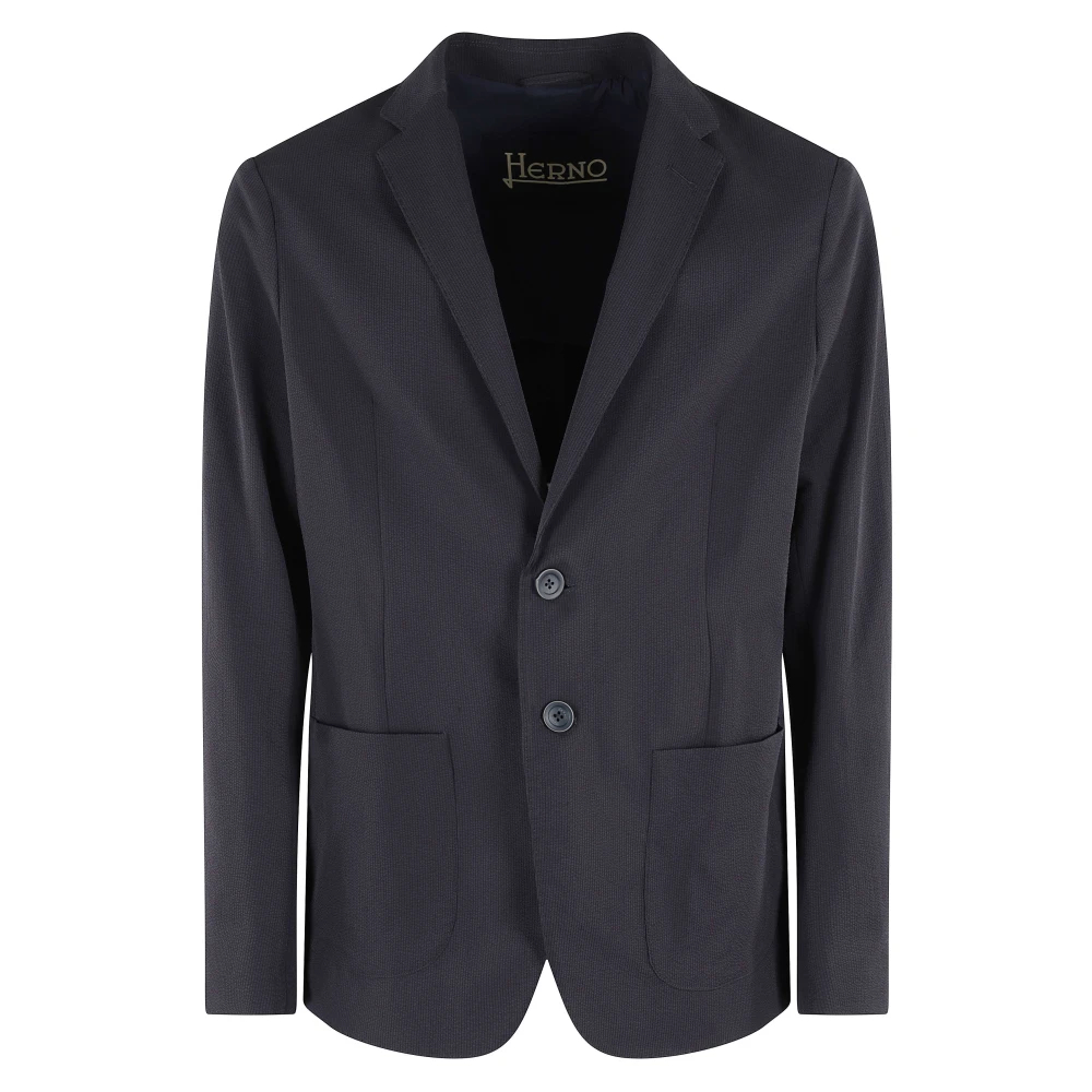 Herno Herren Blau - Seer-Crease Blazer - Jackets - L