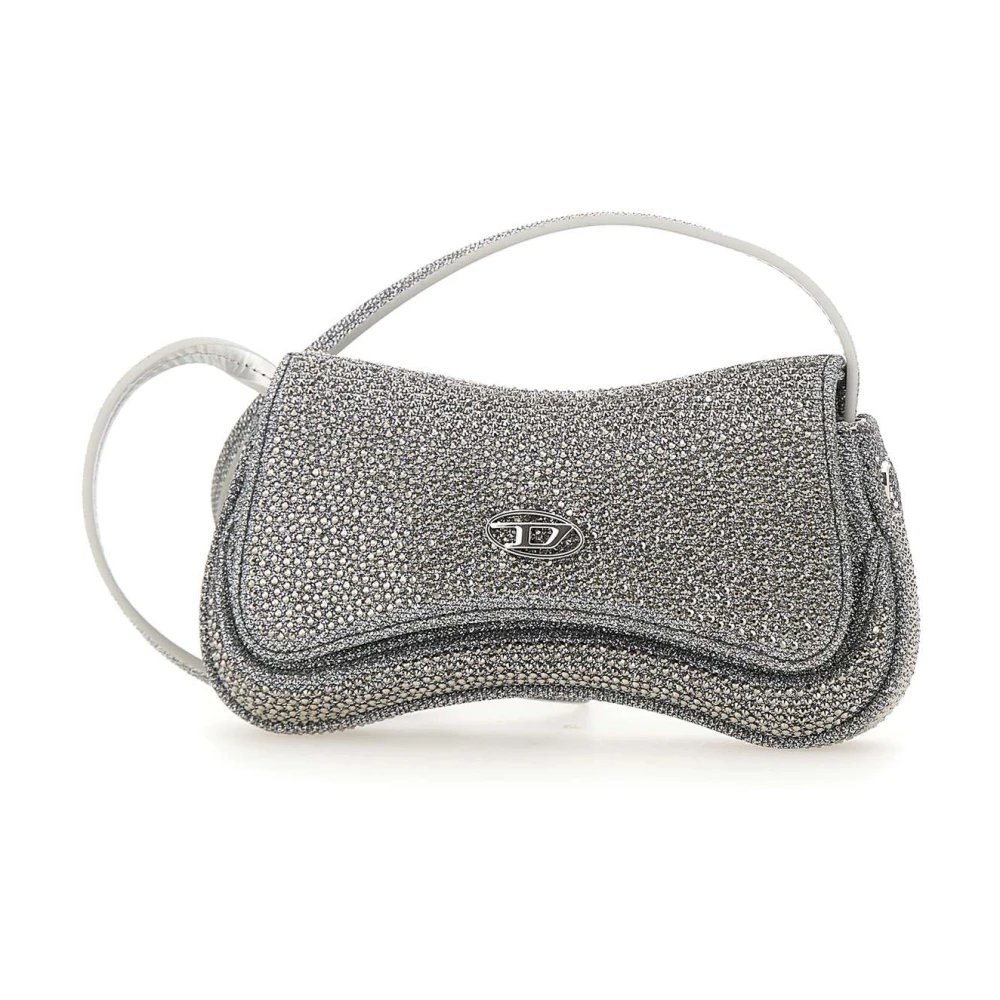 Diesel - Play Crossbody Xs - Bags - Damen - Grau - One Size