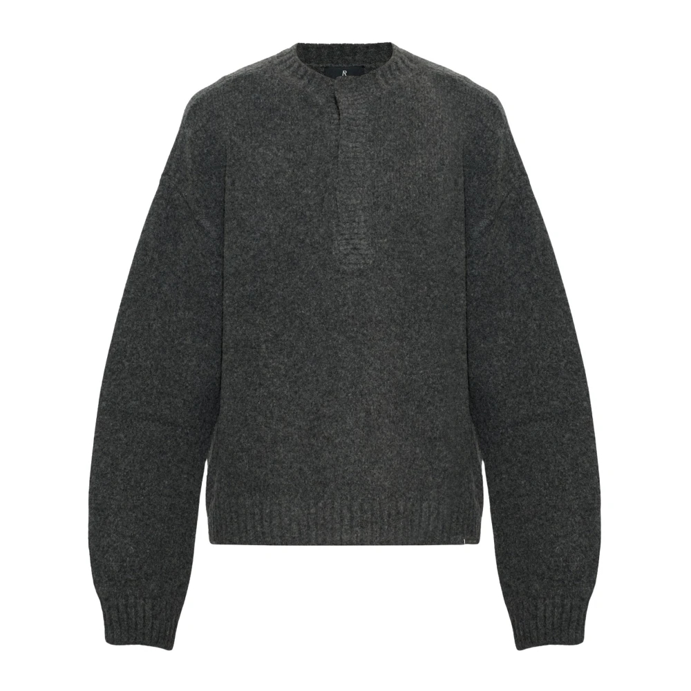 Represent , Herren, Strickwaren, Grau, M - Bild 5
