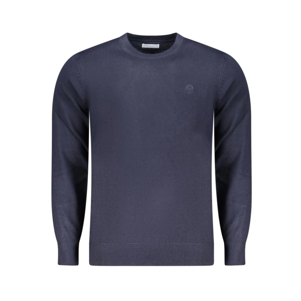 North Sails, Herren, Pullover, Blue Acrylic Men Sweater, Blau, (S) - Bild 5