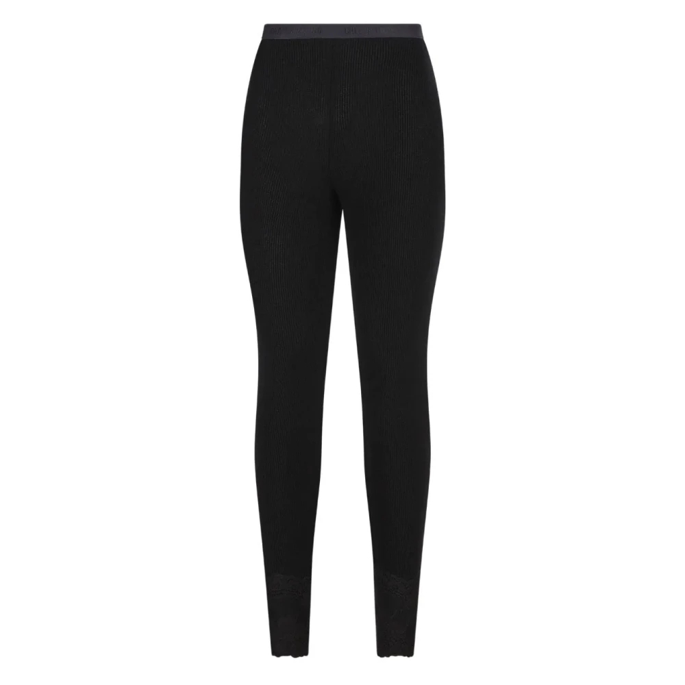 Valentino Garavani - Cashmere Leggings - Trousers - Damen - Schwarzk - L