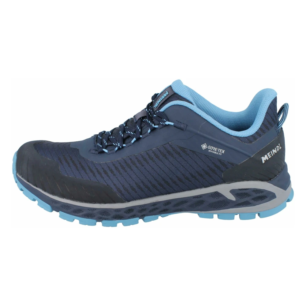 Meindl Unisex Kinder Blau/Dunkelblau Wanderschuh "Power Walker Lady 46057", Kinder, Gr. 5,5, (Marine, ), Obermaterial: 100% Textilmaterial Texmat., Schuhe Wanderschuh - Bild 8