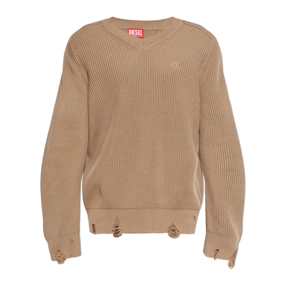 Diesel Herren Beige - K-Nazaire Sweater - Knitwear - 2XL