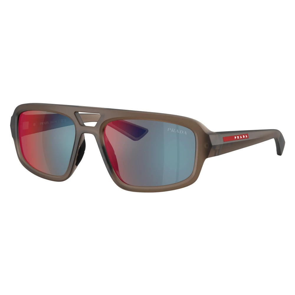 Prada Linea Rossa Herren Frosted Brown Ps B11su 29F21a Braune Sonnenbrillen - Bild 3